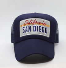 Load image into Gallery viewer, AZ San Diego Navy Mesh Cap