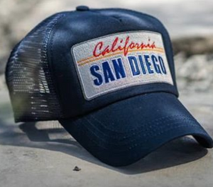 AZ San Diego Navy Mesh Cap