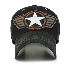 Load image into Gallery viewer, ILILILY Wingstar Black Cap