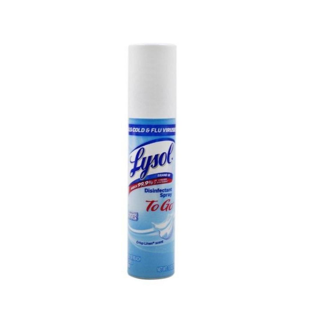 Lysol Disinfectant Spray To Go Barcode Kwt