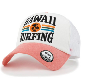 ILILILY 'Hawaii Surfing' Pink Cap