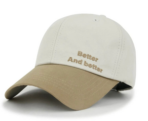 Better And better’ Beige Cap