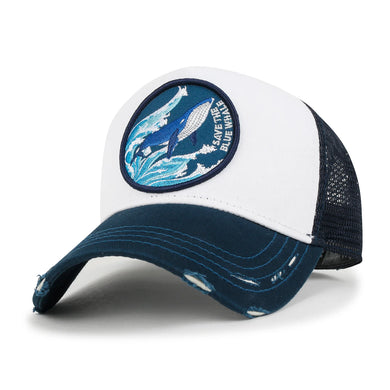 ILILILY 'Blue Whale' White Cap