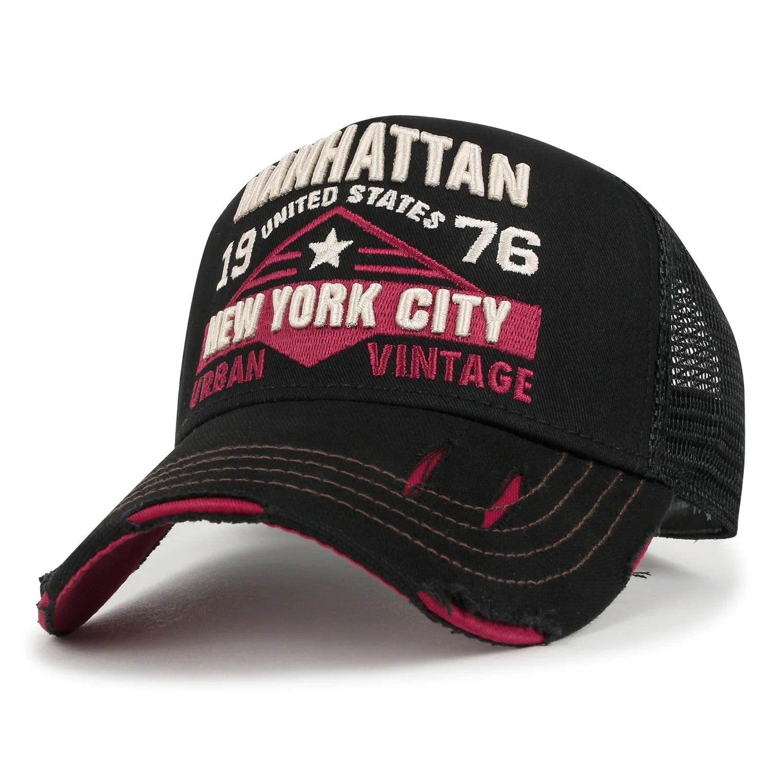 ILILILY Manhattan Black Cap Barcode Kwt