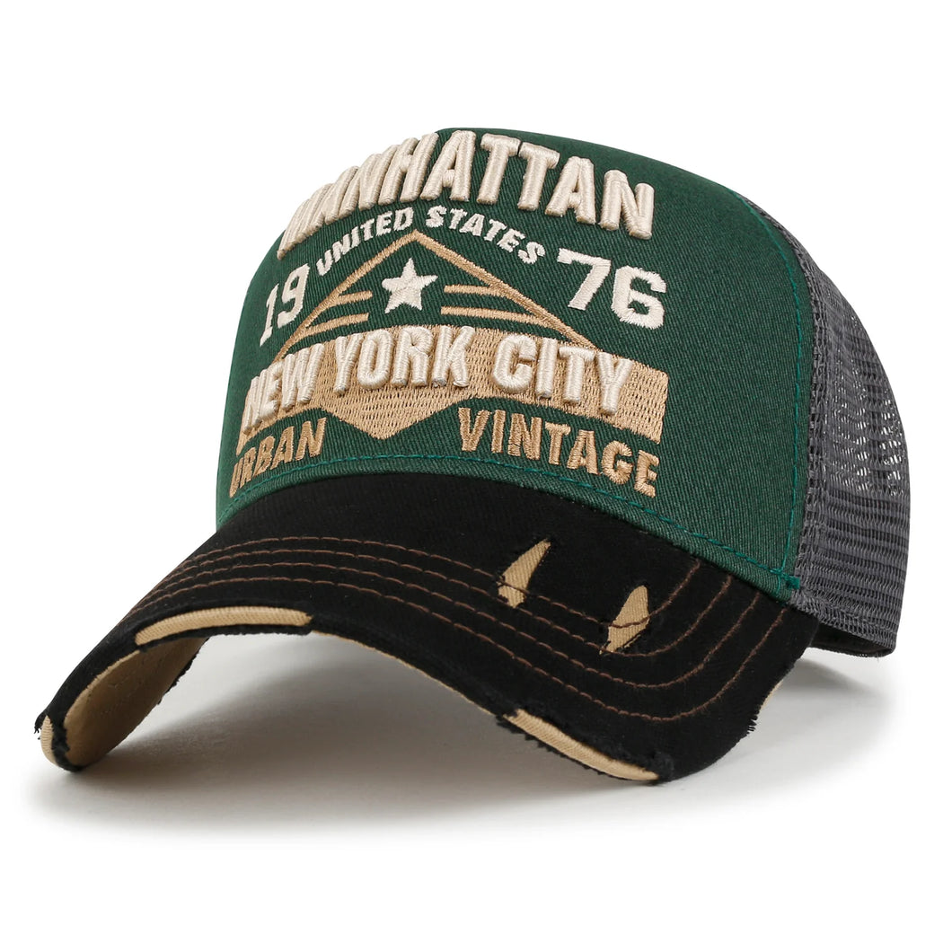 ILILILY 'Manhattan' Green Cap