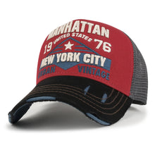 Load image into Gallery viewer, ILILILY &#39;Manhattan&#39; Red Cap