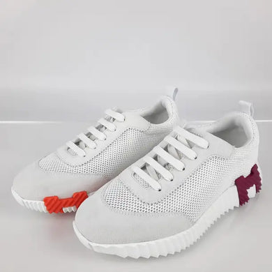 Original Hermes White Bouncing Sneaker