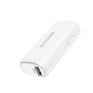 RAVPower 3350mAh Power Bank with iSmart QC - White (RP-PB168)