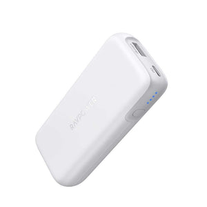 RAVPower 10000mAh Pioneer 29W 2-Port Portable Charger - White (RP-PB186)