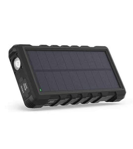 RAVPower 25000mAh Rugged Solar Portable Charger - Black (RP-PB083)