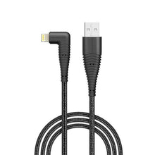 Load image into Gallery viewer, RAVPower Nylon Braided Lightning Cable 3ft/0.9m - Black (RP-CB013)