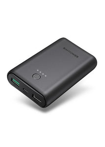 RAVPower 10050mAh QC 18W 2-Port Portable Charger - Black ( RP-PB171 )