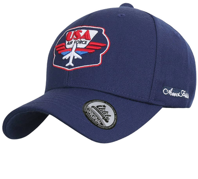 ILILILY 'USA Air Force' Navy Cap