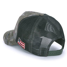 Load image into Gallery viewer, ILILILY &#39;Brooklyn&#39; camouflage Green Mesh Cap