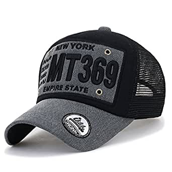 ILILILY MT369 Black Grey Cap