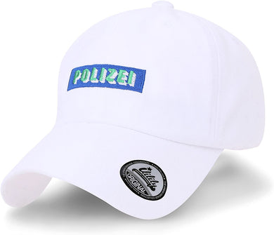 ILILILY 'Polizei' White Cap