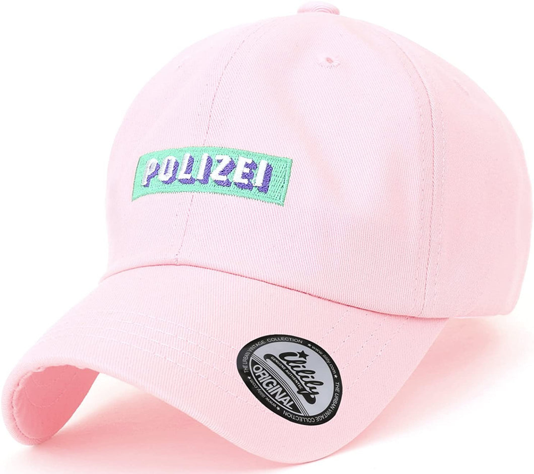 ILILILY 'Polizei' Pink Cap