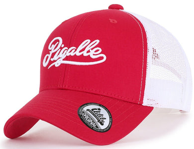 ILILILY 'Pigalle' Red Mesh Cap