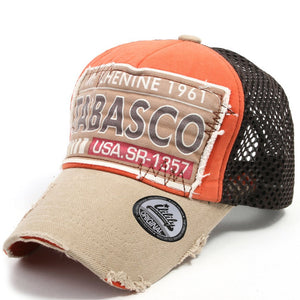 ILILILY 'Tabasco' Orange Brown Cap