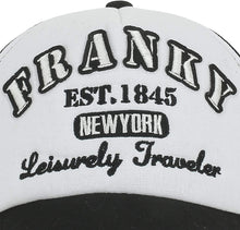 Load image into Gallery viewer, ILILILY Franky Black White Cap