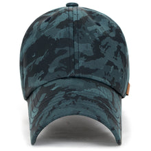 Load image into Gallery viewer, ILILILY Blue Camouflage Faux Leather Cap