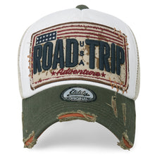 Load image into Gallery viewer, ILILILY Road Trip Olive White Cap