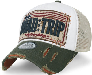 ILILILY Road Trip Olive White Cap