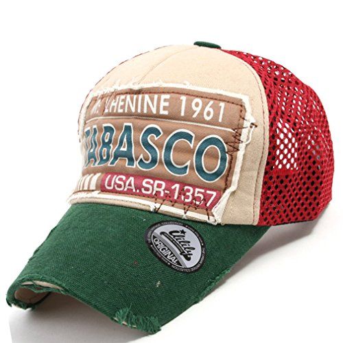 ILILILY 'Tabasco' Green Red Cap