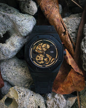 Load image into Gallery viewer, Gold Skeleton Eight Watch