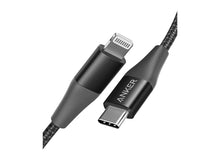 Load image into Gallery viewer, Anker PowerLine + II USB-C to Lightning (1.8m/6ft) -Black