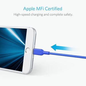 Anker PowerLine II Lightning (0.9m /3ft) -Blue