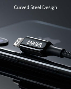 Anker PowerLine + III USB-C to Lightning (0.9m/3ft) -Black [LifeTime Warranty]