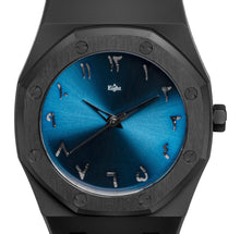 Load image into Gallery viewer, Blue Arabic Skull Eight Watch