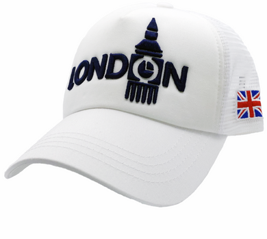 AZ London Bib Ben White Mesh Cap