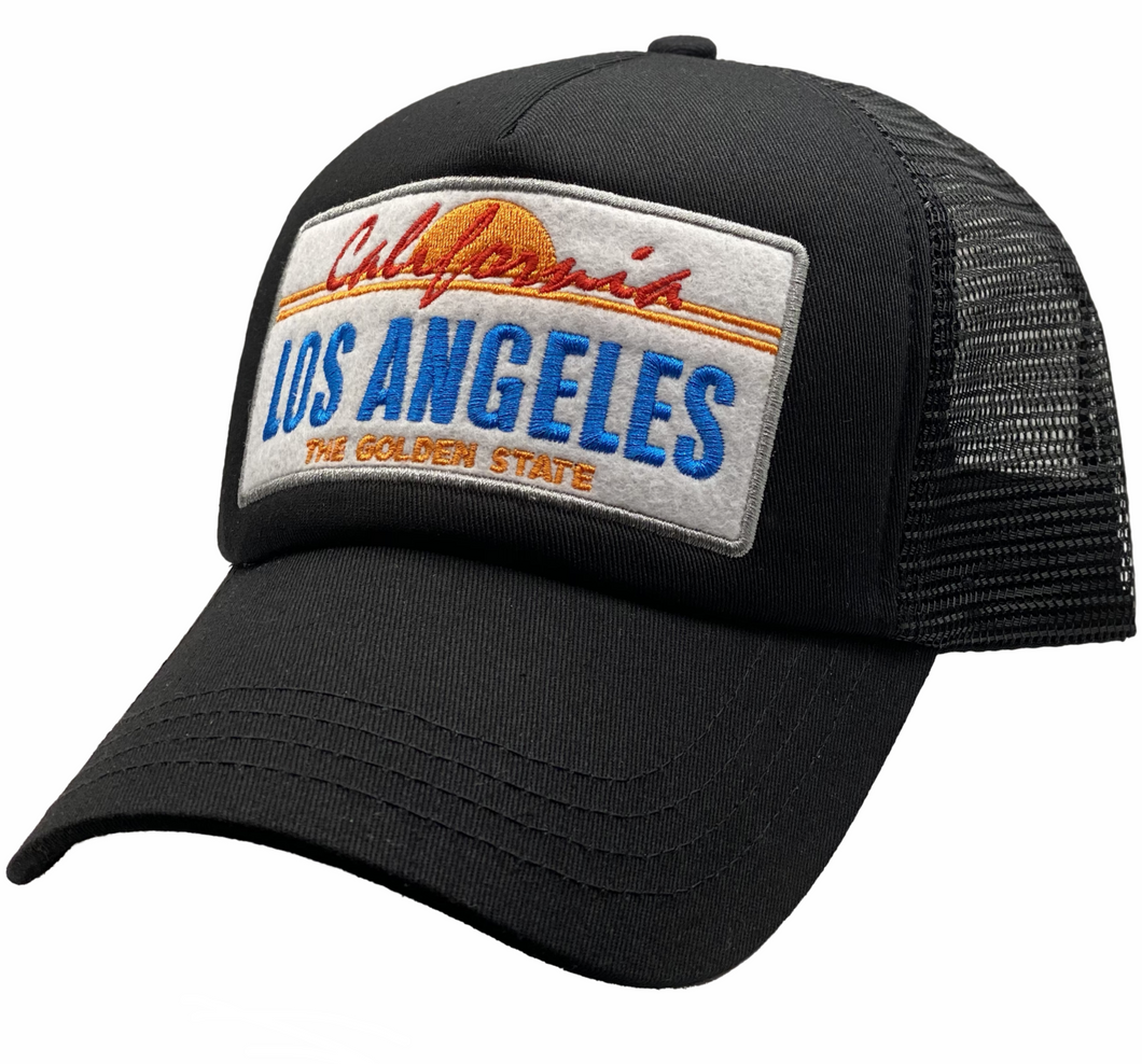 AZ Los Angeles Black Mesh Cap