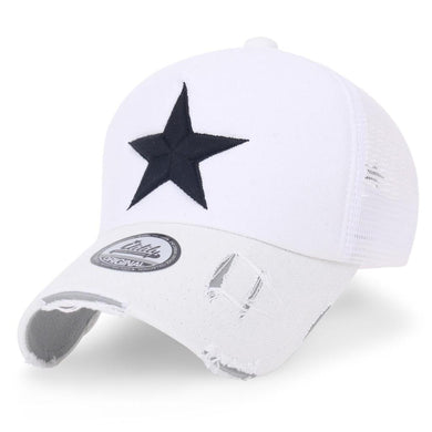 ILILILY Star White Cap