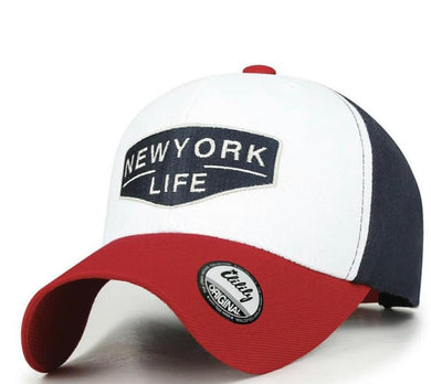 ILILILY New York Life White Red Cap