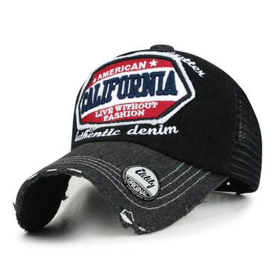 ILILILY California Black Grey Cap