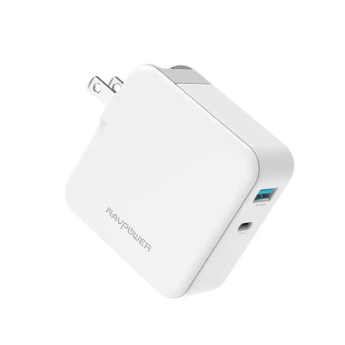 RAVPower 36W Dual-Port USB PD Wall Charger (UK/EU) - White (RP-PC080)