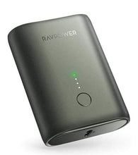 Load image into Gallery viewer, RAVPower 10000mAh PD+QC 2-Port 18W Portable Charger - Green ( RP-PB194 )