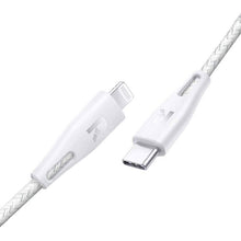 Load image into Gallery viewer, RAVPower Nylon Braided Type-C to Lightning Cable 2m - White (RP-CB1005WHI)