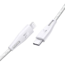 Load image into Gallery viewer, RAVPower Nylon Braided Type-C to Lightning Cable 1.2m - White (RP-CB1004WHI)