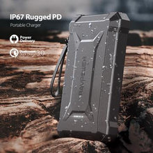 Load image into Gallery viewer, RAVPower 10050mAh PD 18W+QC3.0 Waterproof Power Bank - Camouflage (RP-PB096)