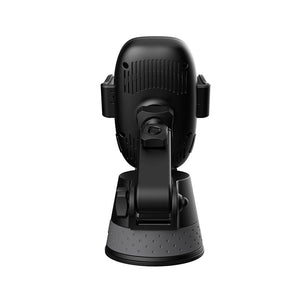 Wireless Charging Car Holder with Suction Base 10W/7.5W/5W - Black (RP-SH014)