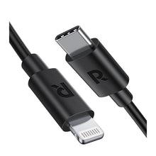 Load image into Gallery viewer, RAVPower Type-C to Lightning Cable 1m - Black (RP-CB062)