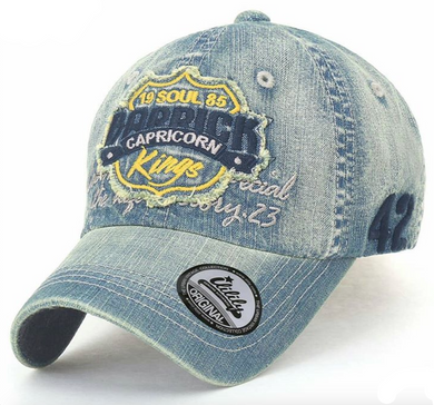 ILILILY 'Capricorn' Denim Cap