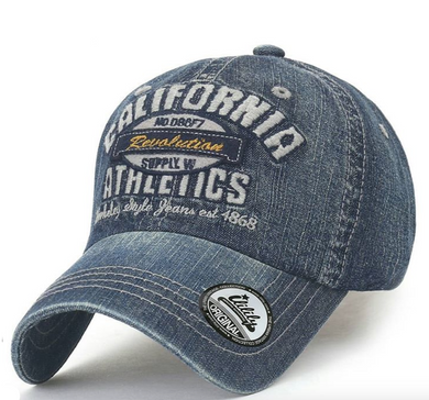 ILILILY 'California' Dark Denim Cap