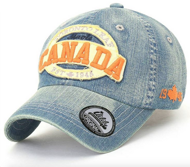 ILILILY 'Canada' Denim Cap