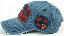 Load image into Gallery viewer, ILILILY &#39;Discovery USA&#39; Denim Cap