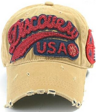 Load image into Gallery viewer, ILILILY &#39;Discovery USA&#39; Beige Cap